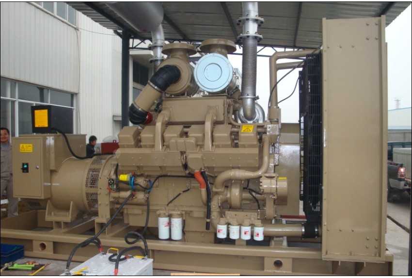 德城应急800kw康明斯高压系列柴油发电机组